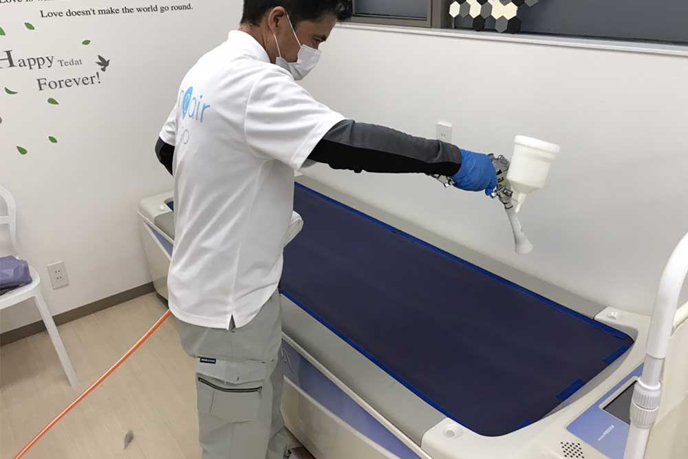 整骨院での施工