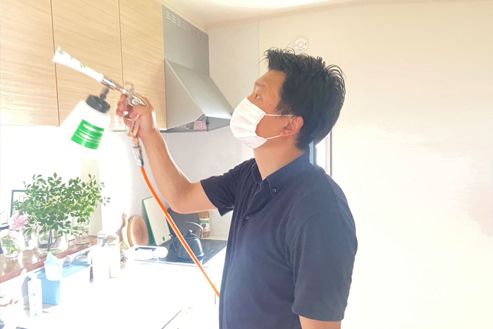 イオニアミストプロK様宅（住宅）施工写真