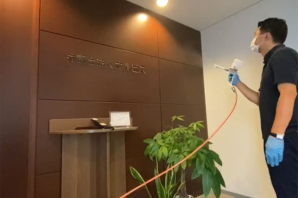 イオニアミストプロ弁護士法人オルビス様（事務所）施工写真