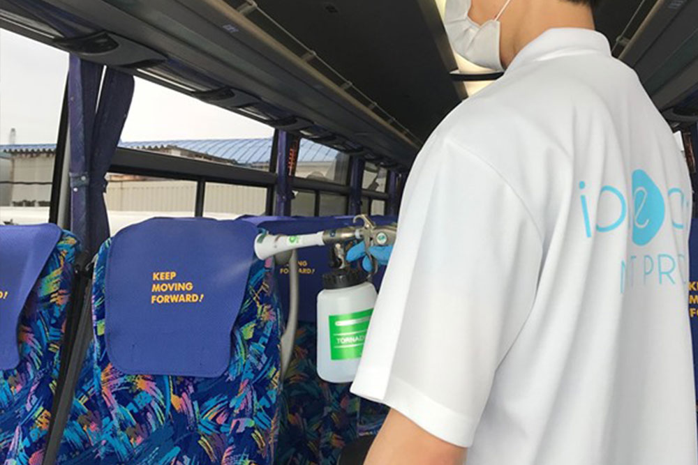 マロニエ交通株式会社様(バス車内)