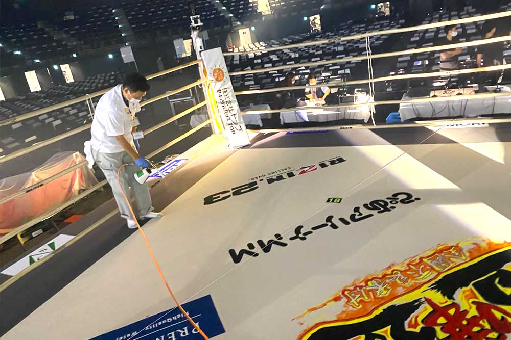 RIZIN様(格闘技リング)